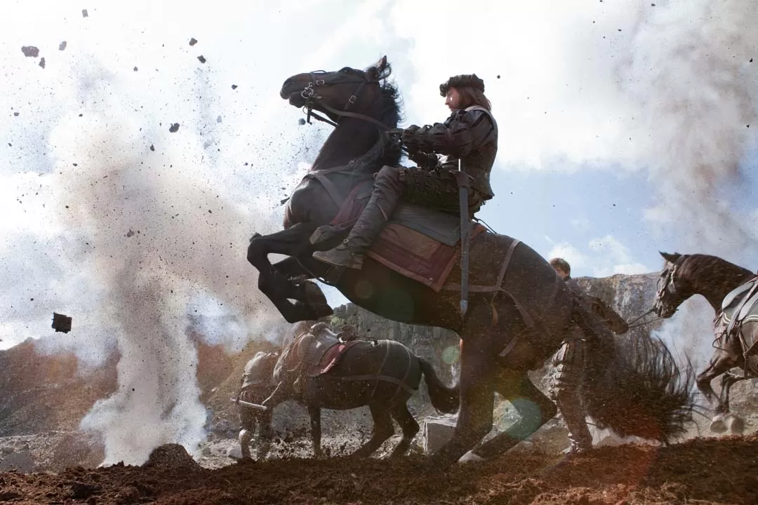 Da Vinci’s Demons (Staffel 1) 1 Kanonenkugeln können selbst den stärksten Recken aus dem Sattel hauen (Foto: Concorde Home Entertainment)