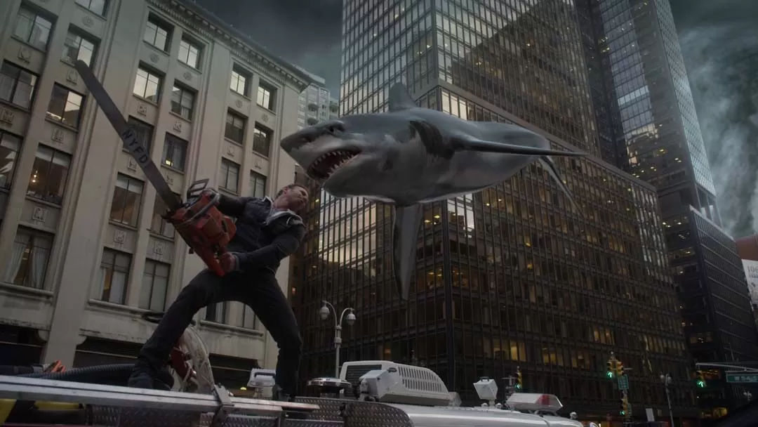 Sharknado 2 1 Nur Sägen bringen Segen - Fin weiß, was Haie wünschen (Foto: Indigo)