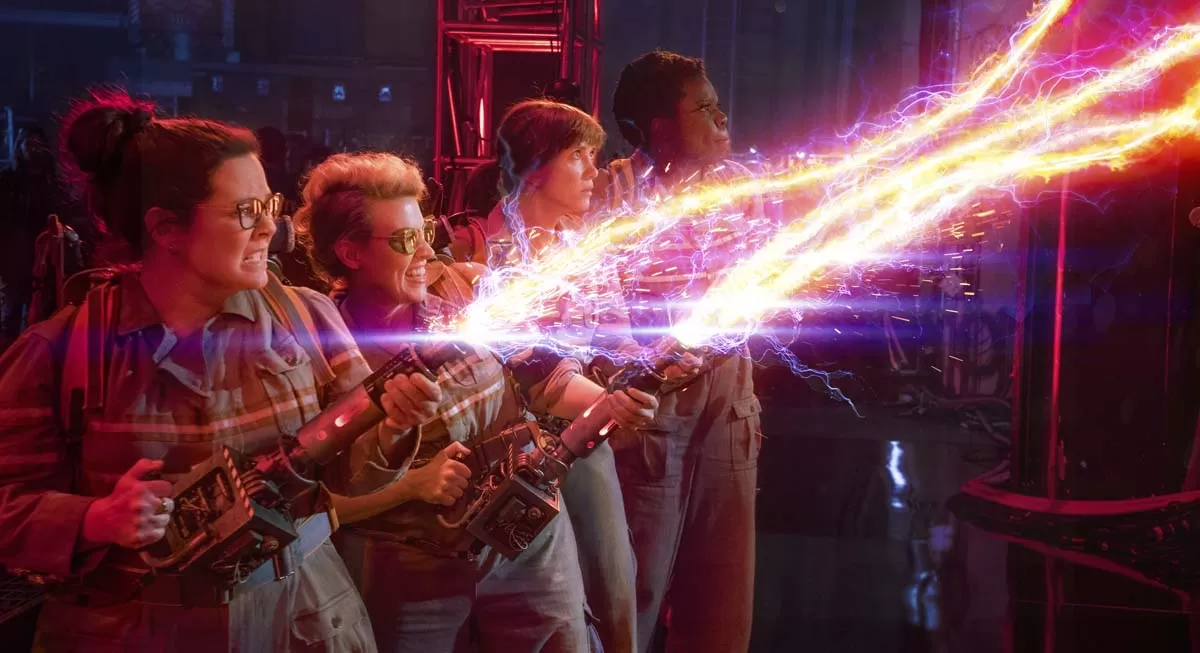 Die neuen Geisterjäger bei der Arbeit (Foto: Sony Pictures) Die neuen Geisterjäger bei der Arbeit (Foto: Sony Pictures)