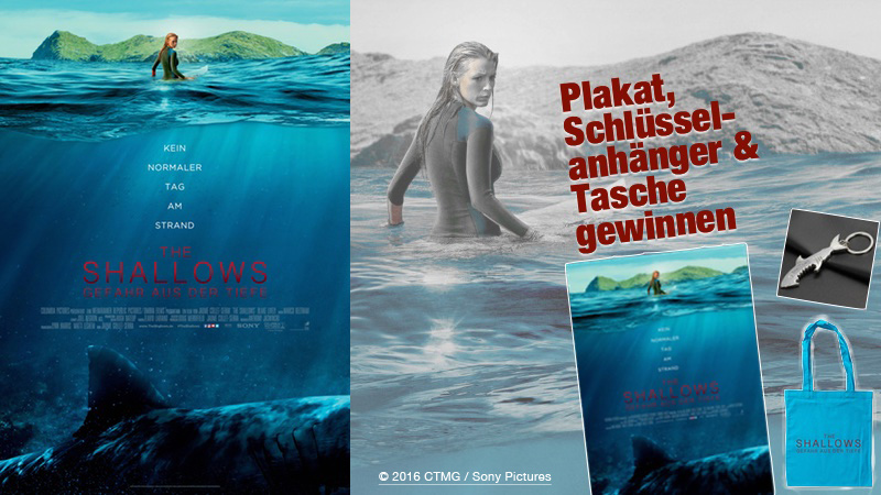 Gewinnspiel zu „The Shallows – Gefahr aus der Tiefe“