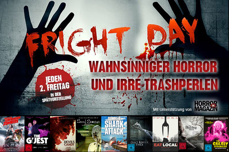 FRIGHT DAY – ab 19. Mai 2017 jeden 2. Freitag feinster Horror im Kino