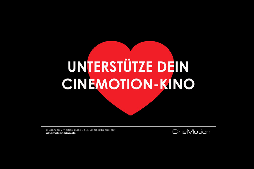 Unterstützung für lokale Kinos: CineMotion-Häuser starten Spendenaufruf